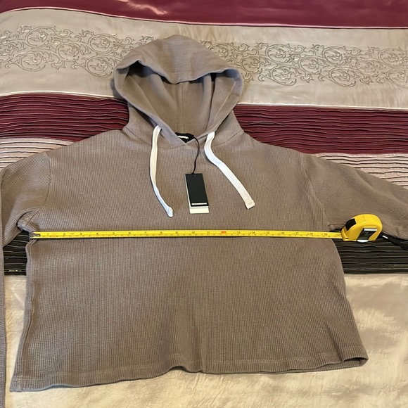 NWT Monrow Brushed Thermal Pullover. Women’s Size XS. - Picture 5 of 7